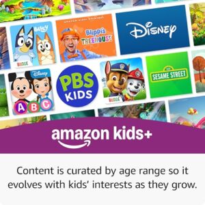 Amazon Fire HD 10 Kids Pro tablet (32 GB, Nebula) Backpack Travel Bundle
