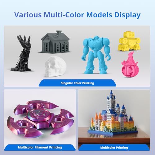 Anycubic Kobra 3 3D Printer Only, Max 600mm/s Print Speed Full-auto Calibration Details Better, Multi-Color 3D Printing Need with Additional Anycubic ACE Pro, Explore Endless Fun 9.8"x9.8"x10.2" - Image 5