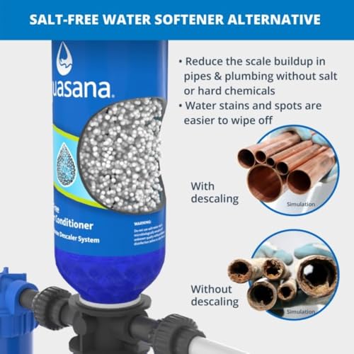 Aquasana Whole House Water Filter System | 1,000,000 Gallons | Salt-Free Softener Alternative | UV, Carbon & KDF | Tackles up to 99.99% Chlorine, Bacteria, Viruses, Cysts & Scale | EQ-1000-AST-UV - Image 4