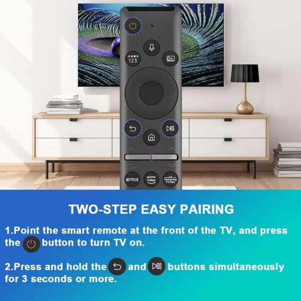 BN59-01330A Voice Remote for Samsung Smart TV Replacement Remote for Samsung TV QN55LST7TAFXZA QN43LS03TAFXZA QN65LS03TAFXZA QN65LS03RAF QN43LS03RAF QN55LS03RAF QN75LST7TAFXZA QN55LS03TAFXZA - Image 5