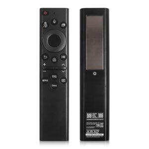 BN59-01385A Voice Replacement Remote Control for Samsung Smart 4k 8K Ultra HD Neo QLED The Frame and Crystal UHD Series 2021-2023 Models, Rechargeable Solar Cell and USB Type-C