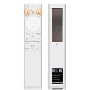 BN59-01391A Solar Voice Remote Replacement for Samsung Frame TV Remote with Voice Search, Apps and Solar Charging for Samsung 2021-2023 Smart TVs Ultra HD 4K 8K Neo QLED Crystal UHD