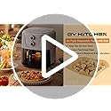 BYKITCHEN Air Fryer Sheets Liners for Ninja AG301 Grill, AF141 Pro 4-in-1 & More, 9in Disposable Square Air Fryer Parchment Paper Filters for 5 to 8 Qt, Ninja Foodi Grill Accessories(Set of 100) - Image 8