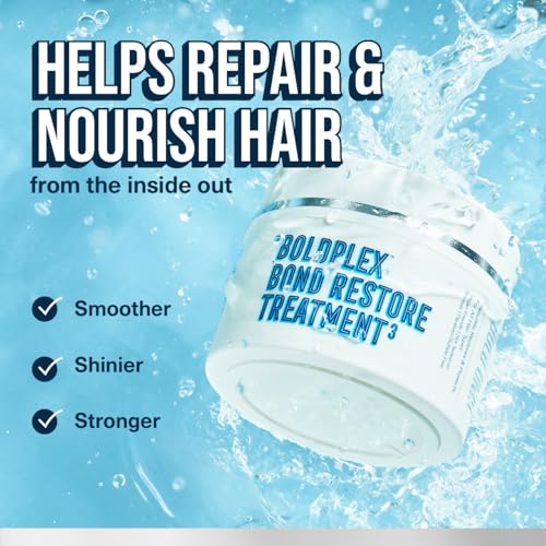 BoldPlex Hair Mask - Deep Conditioner For Dry, Damaged Hair - Mascarilla Para El Cabello - Helps Repair & Nourish Curly, Bleached, or Frizzy Hair - 6.76 Fl Oz - Image 4