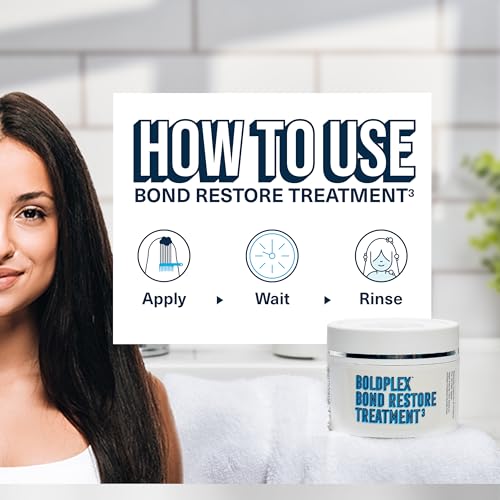 BoldPlex Hair Mask - Deep Conditioner For Dry, Damaged Hair - Mascarilla Para El Cabello - Helps Repair & Nourish Curly, Bleached, or Frizzy Hair - 6.76 Fl Oz - Image 6