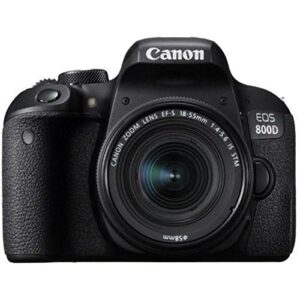 Canon EOS 800D Digital SLR with 18-55 is STM Lens Black International Model