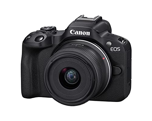 Canon EOS R50 Mirrorless Camera RF-S18-45mm F4.5-6.3 is STM Lens Kit, 24.2 Megapixel CMOS (APS-C) Sensor, 4K Video, Hybrid Camera, Photo and Video, Vlogging, Content Creator, RF Mount, Black - Image 3