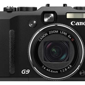 Canon PowerShot G9 12.1MP Digital Camera with 6x Optical Image Stabilized Zoom