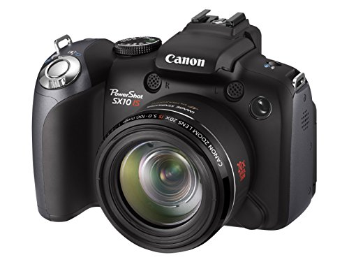 Canon Powershot SX10IS 10MP Digital Camera with 20x Wide Angle Optical Image Stabilized Zoom - Image 4