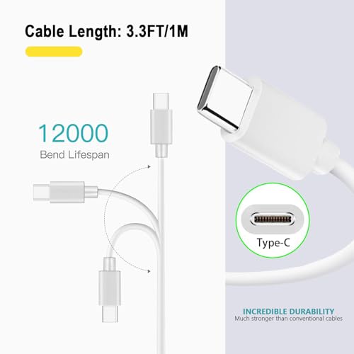 Car Carplay USB a to USB C Cable for iPhone 16E 16 iPhone 15 Pro Max Car Charger iPhone 16E 15 Chargers, iPhone 15 Carplay Cable i Phone 15 Pro Plus, iPad USB C Cable iPad 10th Air 5 4th Mini 6th 3FT - Image 7