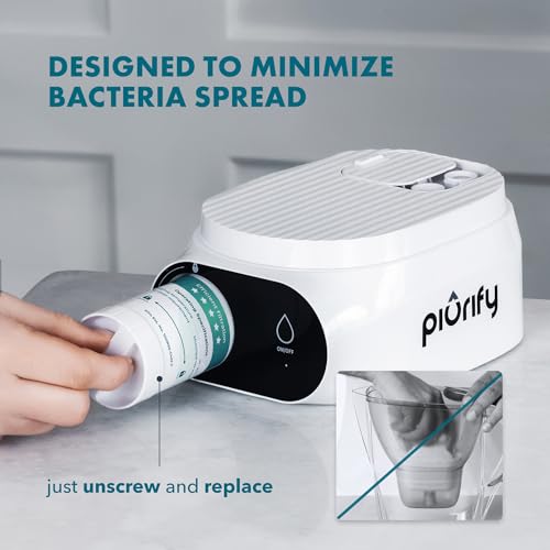 Countertop Electric Water Filter Pitcher with 6-Month UltraFiltration - Fast 2-Min Filtration, Removes 99% Lead, PFAS, Mercury & Chlorine - BPA Free, 50oz Capacity - Image 7