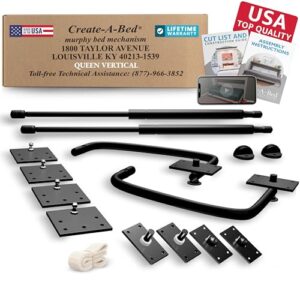 Create-A-Bed Queen Size Deluxe Murphy Bed Kit, Vertical