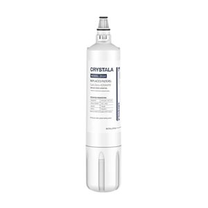 Crystala Filters Water Filter Replacement for Sub-Zero 4204490, 4290510 Refrigerator Water Filter, 1 Pack