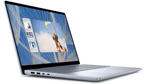 Dell Inspiron 14 7440 2-in-1 Laptop, 14" FHD+ Touchscreen, Intel Core 7 150U(> i7-1355U), 32GB DDR5 RAM, 1TB SSD, Backlit KB, FP Reader, Type-C, FHD Webcam, Win 11 Pro, w/BWE Accessories, Ice Blue - Image 4