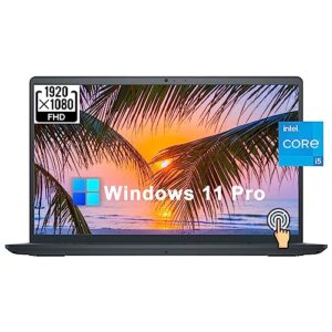Dell Inspiron 15 3000 3520 Business Laptop Computer[Windows 11 Pro], 15.6” FHD Touchscreen, 11th Gen Intel Quad-Core i5-1135G7, 16GB RAM, 1TB PCIe SSD, Numeric Keypad, Wi-Fi, Webcam, HDMI, Black