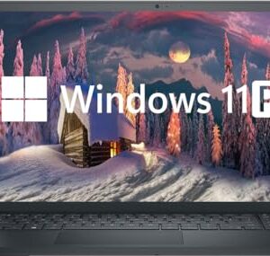 Dell Inspiron Touchscreen Laptop, 15.6″ Business & Student Laptop Computer, Windows 11 Pro Laptop 32GB RAM 1TB SSD, Intel i5-1155G7 Processor, Full HD IPS Display, Numeric Keypad, HDMI, Carbon Black