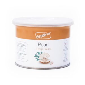 Depileve Hair Removal Wax – Pearl Rosin Full-Body Wax – Ideal for Dry, Flaking Skin – Soft and Gentle Waxing Pearls – Moisturizing Strip Wax – 14 oz