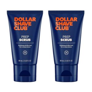 Dollar Shave Club | Prep Scrub 3 ounce (2 Pack) | Pre Shave Scrub to Prevent Ingrown Hairs
