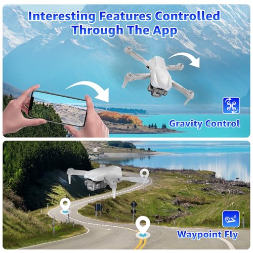 Drone with Camera for Kids & Adults, 1080P HD Mini FPV Drones with Altitude Hold, One-Key Take Off/Landing, Headless Mode, 360° Flips, Speed Adjustment, Toys Gifts for Boys Girls, Beginner - Image 7