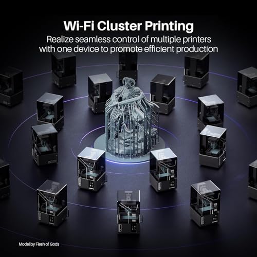 ELEGOO Mars 5 Ultra Resin 3D Printer with 7" 9K Mono LCD, 150mm/h High Speed Printing, Smart Automatic Leveling, Intelligent Detection, WiFi-Transfer, Printing Size of 6.04 x 3.06 x 6.49 inch - Image 6