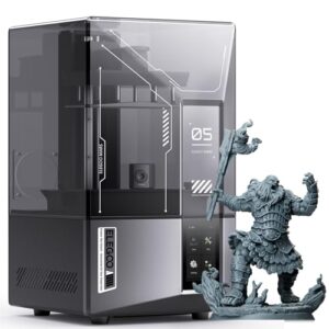 ELEGOO Mars 5 Ultra Resin 3D Printer with 7″ 9K Mono LCD, 150mm/h High Speed Printing, Smart Automatic Leveling, Intelligent Detection, WiFi-Transfer, Printing Size of 6.04 x 3.06 x 6.49 inch