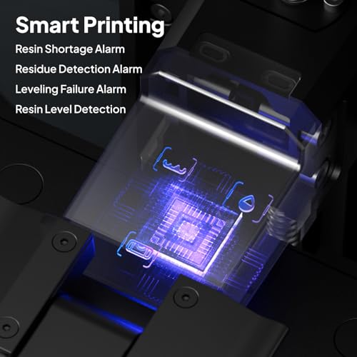 ELEGOO Saturn 4 Ultra 16K Resin 3D Printer with 10" 16K Mono LCD and Flip-up Lid, Smart Tank Heating at 30 °C, 150mm/h High Speed Printing, Large Printing Size of 8.33x4.66x8.66 Inches - Image 7