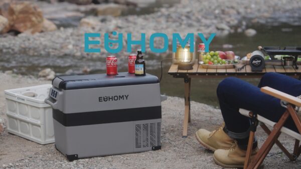 EUHOMY 12 Volt Refrigerator, 59QT(55L) Electric Cooler, 12V Fridge APP Control, 12V Cooler -4℉~68℉, Portable Freezer 12/24V DC 110-240V AC for Camping, Travel, Truck, Home - Image 8