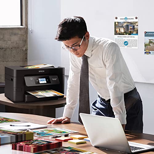 Epson Workforce Pro WF-3823 Wireless All-in-One Printer with Auto 2-Sided Printing, 35-Page ADF, 250-Sheet Paper Tray and 2.7" Color Touchscreen, Black - Image 7