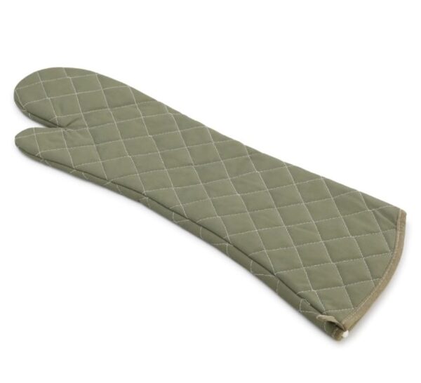 Extra Long 23 Inch Heat Resistant Oven Gloves New Cotton Oven Mitts Kitchen Gloves High Temperature Cooking Tool BBQ Gloves (23" Green, 23 Inch) - Image 4
