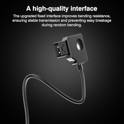 F1TP D-Tap to DR-E6 Dummy Battery Coiled Cable for V-Mount Battery - Replace LP-E6, LP-E6N, LP-E6NH Coupler for Canon EOS 5DS, 5DSR, 5D Mark II, 5D III, 5D IV, 60D, 60Da, 6D, 70D, 7D, 7D II, 80D - Image 5