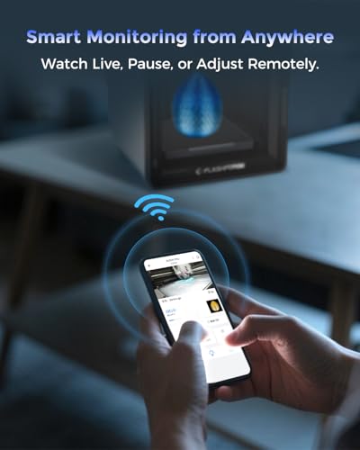 FLASHFORGE AD5M Pro 3D Printer, CoreXY 600 mm/s Printing Speed, 0.4 & 0.6mm 3s Quick-Swap 280°C Nozzles, 1-Click Auto Leveling, Fully Enclosed, 220×220×220mm Build Volume - Image 8