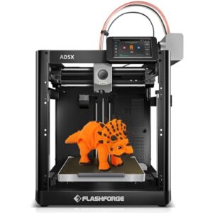 FLASHFORGE AD5X Multi-Filament 3D Printer Multi-Color Printing, 600mm/s Speed 1-Click Print with DIY IFS Creations, Full-Auto Calibration & Filament Backup, AD5X- Multi-Color Productivity Booster