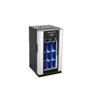 Frigidaire EFMIS567_AMZ, Retro Mini Drink Fridge. 18 Cans Or 4 Wine Bottles, Thermoelectric Drink Fridge- Stainless