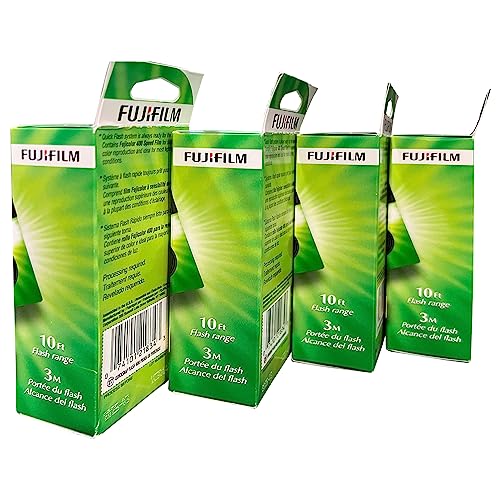 Fujifilm QuickSnap Flash 400 One Time Use 35mm Camera with Flash, 27 Exposures, 4-Pack - Image 4