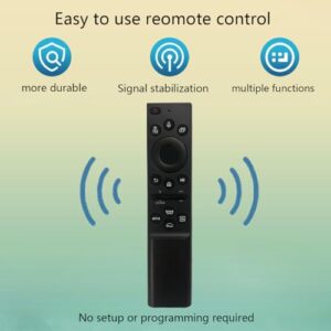 GHUST Voice Remote Control Replacement for Samsung BN59-01432A QN75QN850CFXZA QN85QN850CFXZA UN43CU8000FXZA UN50CU8000FXZA UN55CU8000FXZA UN65CU8000FXZA UN75CU8000FXZA Smart QLED TV