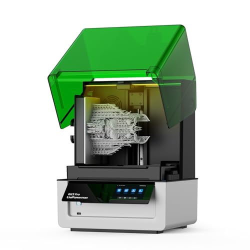 GK3 Pro Resin 3D Printer 16K 9.6-Inch High-Transmittance Screen with 385 COB Light Source Smart Auto-Detected Heating System & Auto Feeding System App Control 211 x 118 x H240mm Build Volume - Image 2