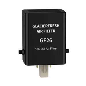GLACIER FRESH Replacement for Sub-Zero Refrigerator Air Purification Cartridge 7042798, 7007076, 7007067 Air Filter (1 Pack)
