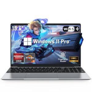 Gaming Laptop,15.6 Inch Laptop Computer,16GB RAM 1TB SSD,AMD Ryzen 5 7430U (up to 4.3Ghz,Beat 5700U),AMD Radeon Graphics,15.6”FHD 1920 * 1080 Display,WiFi 5,BT5.0,Backlit Keyboard