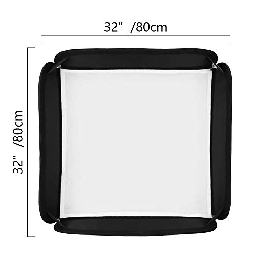 Godox 31x31inch 80x80cm Foldable Softbox Diffuser with S-Type Bracket for V1, AD200Pro, AD400Pro, TT350, V860II Series - Image 5