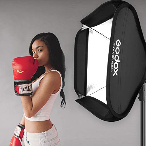 Godox 31x31inch 80x80cm Foldable Softbox Diffuser with S-Type Bracket for V1, AD200Pro, AD400Pro, TT350, V860II Series - Image 8