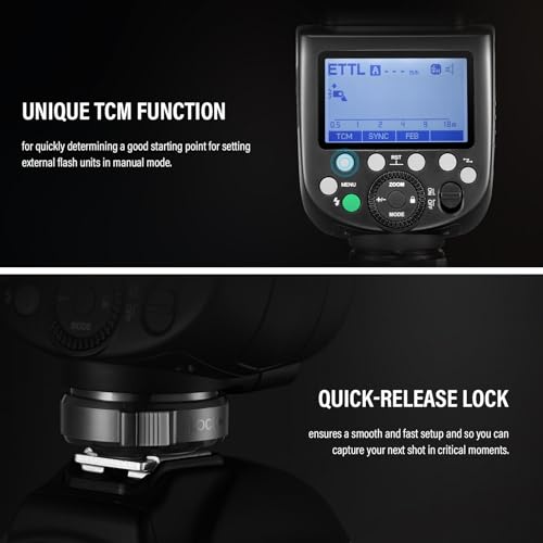 Godox TT685II-C Flash TTL 2.4GHz GN60 High Speed Sync 1/8000s Camera Speedlite Speedlight Light Compatible for Canon Cameras with Filter +Cloth(TT685C Upgraded Version) - Image 7