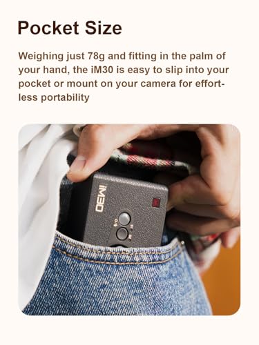 Godox iM30 with Diffuser Godox Mini Flash - Camera Flash GN 15, 7 Power Levels, Manual Flash for Canon/Sony zv1/Sony zve10 /Ricoh gr3/Nikon/Fuji f1-230 Full-Power Flashes/6500Kยฑ200K/3.6S Recycle - Image 6