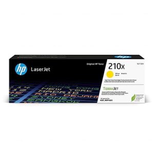 HP 210X Yellow High-Yield Toner Cartridge | Works Color Laserjet Pro 4201, Color Laserjet Pro MFP 4301 Series | W2102X