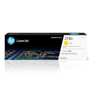 HP 218X Yellow High-Yield Toner Cartridge | Works with Color Laserjet Pro 3201, MFP 3301 Series | W2182X
