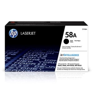HP 58A Black Toner Cartridge | Works with HP LaserJet Enterprise M406 Series, MFP M430 Series, Pro M404 Series, M428 Series | CF258A