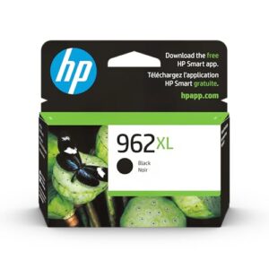 HP 962XL Black High-yield Ink Cartridge for HP Printers | Works with Printer Series: OfficeJet 9010, Pro 9010, 9020 | Eligible for Instant Ink | 3JA03AN