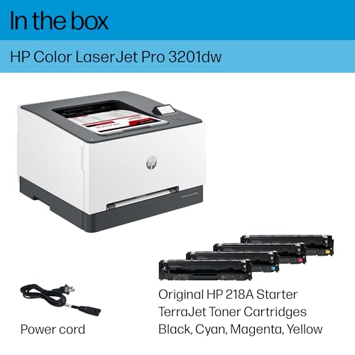HP Color Laserjet Pro 3201dw Wireless Color Laser Printer, Office Printer, Duplex, Best-for-Office (499Q9F) - Image 7