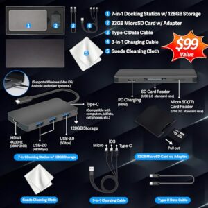 HP Stream 14″ HD BrightView Laptop, Intel Processor N150, 16GB RAM, 288GB Storage (128GB UFS + 160GB SSD Docking Station Set), Intel Graphics, HD Webcam, Wi-Fi, 1 Year Office 365, Win 11 S, Pink