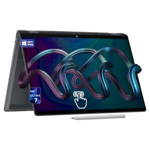HP OmniBook X Flip Next Gen AI 16 Laptop, Intel Ultra 7-256V, 16 GB LPDDR5x RAM, 1 TB SSD PCIe, 16″ 3K (2880×1800) Touchscreen, Intel Arc 140V, Backlit Keyboard, W11 Pro, Eclipse Gray