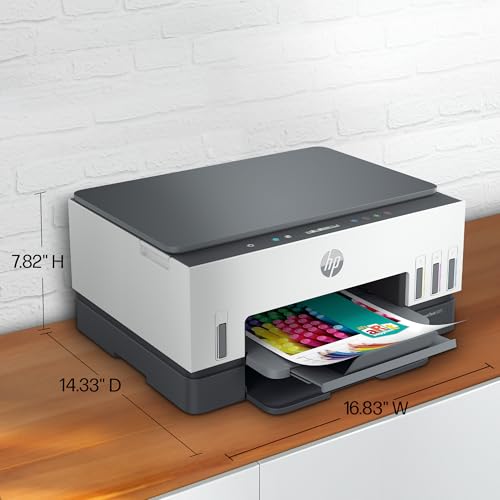 HP Smart -Tank 6001 Wireless Cartridge-Free all in one printer, this ink -tank printer comes with up to 2 years of ink included, with mobile print, scan, copy (2H0B9A) - Image 7